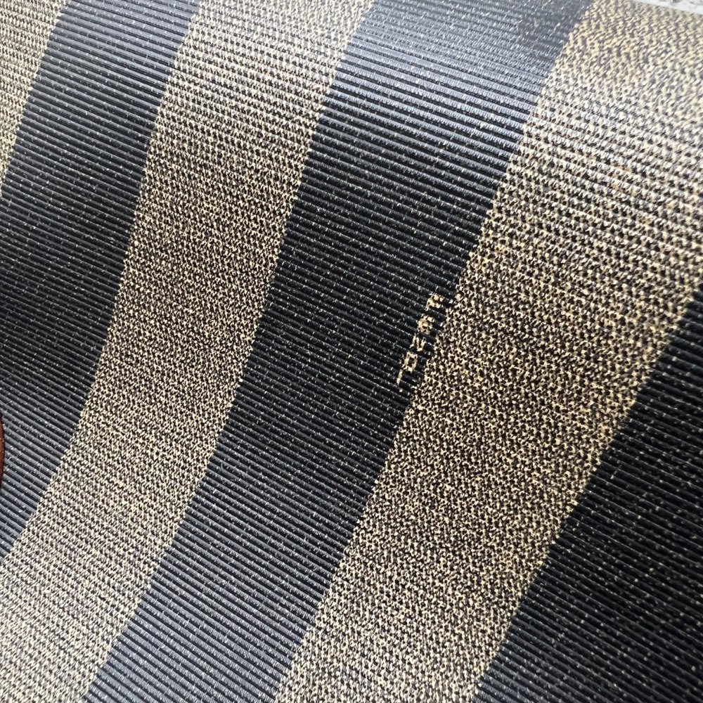 ❌SOLD❌Fendi Pequin Satchel Vintage Bag - Picture 11 of 12